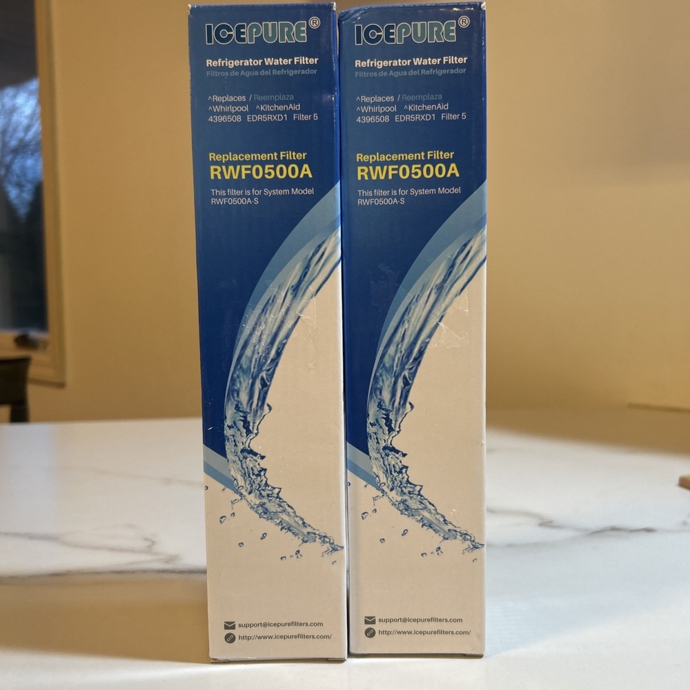 3 PACK - IcePure RWF3600A Refrigerator Water Filter - 3‎ Replacements NEW Sealed